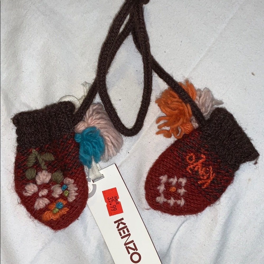 Kenzo Baby Mittens